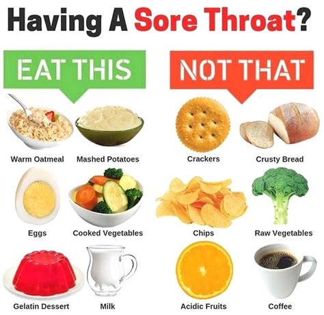 Next Time Your Throat Is Sore Foods For Sore Throat Eat When