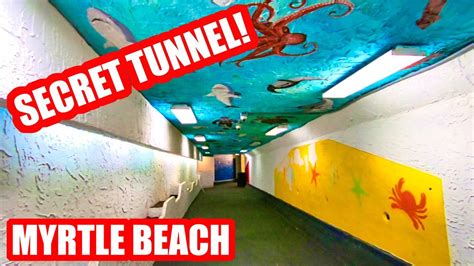 Myrtle Beach Secret Tunnel Under Ocean Boulevard Free Things To Do In Myrtle Beach Youtube