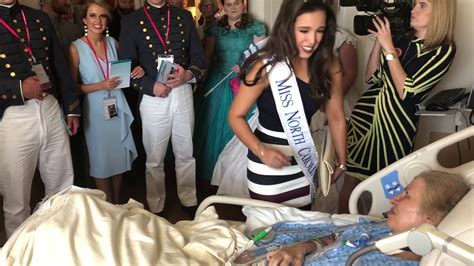 Miss North Carolina Victoria Huggins Visits New Hanover Regional Medical Center Youtube