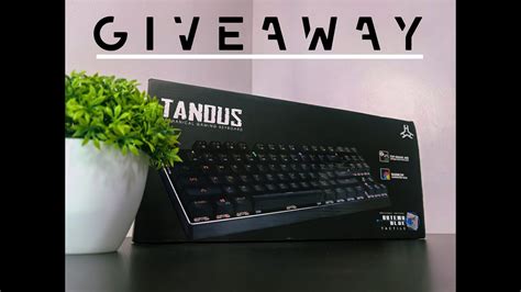 Rakk Tandus Mechanical Keyboard Giveaway Youtube