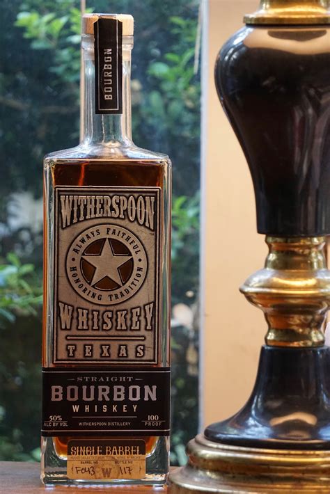 Witherspoon Straight Bourbon Total Wine And More Single Barrel Pick