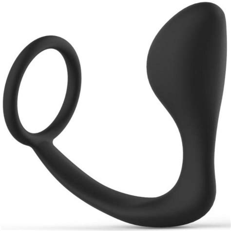 Anal Tease Silicone Cock Ring And Plug Black Sex Toys And Adult Novelties Adult Dvd Empire