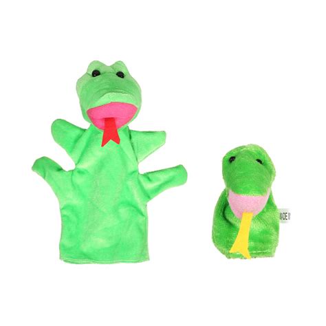 Animals Hand Puppets Finger Puppets Story Time Educational Puppet Set
