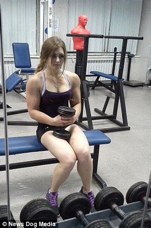 Julia Vins Has The Face Of A Porcelain Doll And The Body Of The Hulk