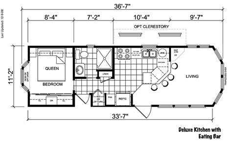 Park Model Mobile Home Floor Plans Home Plan