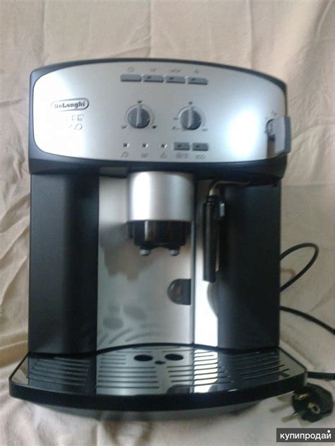 • water penetrating the appliance could cause. НОВАЯ Кофемашина DeLonghi Caffe Corso ESAM-2800 SB EX-MADE ...