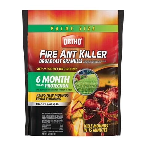 Ortho Fire Ant Killer Broadcast Granules 13 Lb Fire Ant Killer At