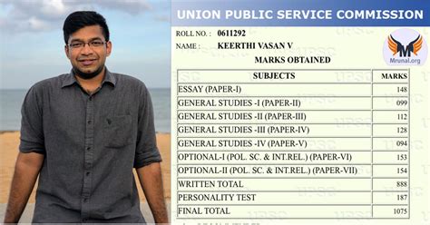 Check spelling or type a new query. UPSC Rank #29 Keerthi Vasan V- Political Science, 1st ...
