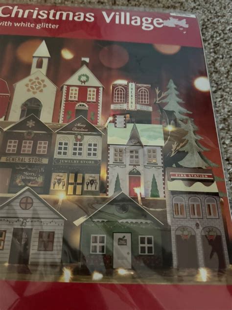 New Winter Wonder Lane Christmas Village Kit | eBay