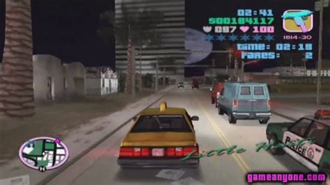 Lets Play Gta Vice City 100 Completion Ps2 51 Taxi Missions