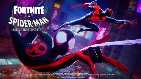 See Fortnite Miles Morales Spiderman 2099 Across The Spiderverse Skins