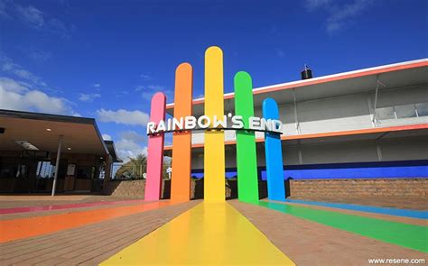 Rainbows End Entrance And Retail Centre Resene Total Colour Awards 2016