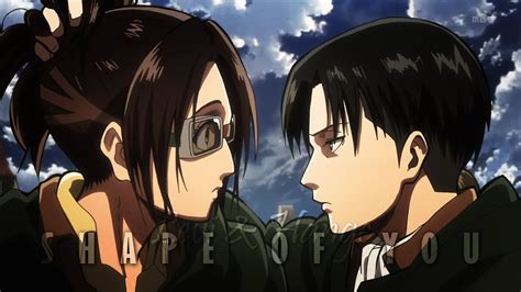 See also the list of minor characters from the attack on titan character encyclopedia. amv Levi & Hange | Shape of You - YouTube