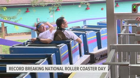 Dad And Daughter Duo Break Record Ride Coaster 75 Times For National