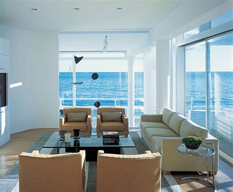 Modern Beach House Living Room Viahousecom