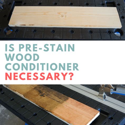 If you work with pallets it is also an extraordinary solution. Is Pre-Stain Wood Conditioner Necessary - Industry DIY