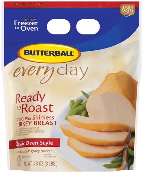 butterball ready to roast everyday boneless skinless classic oven style turkey breast reviews 2020
