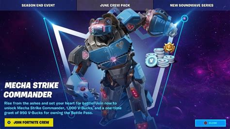 Fortnite June Crew Pack Youtube