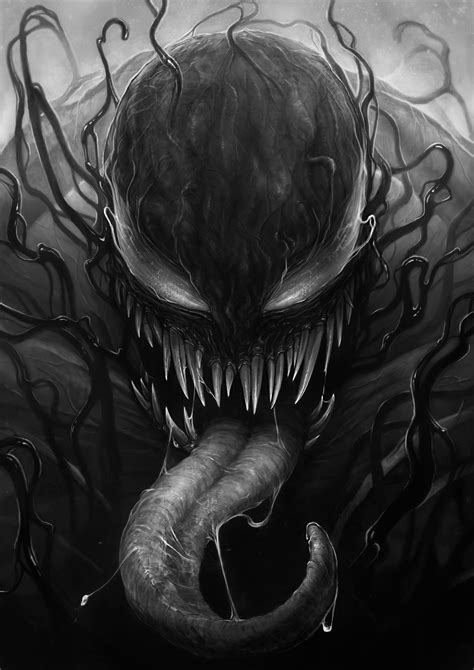 Venom Art By Alan Lugon Ferreira