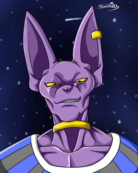 Maybe you would like to learn more about one of these? Beerus the Destroyer by Gakenzi on DeviantArt