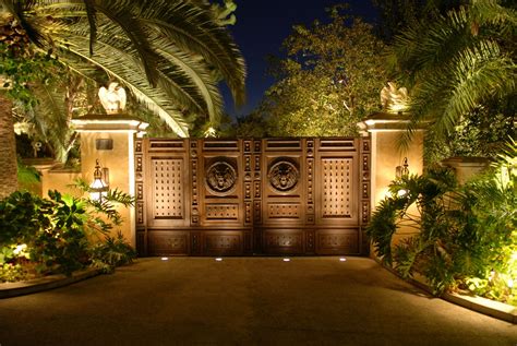 Front Gate Design With Light Goimages Head