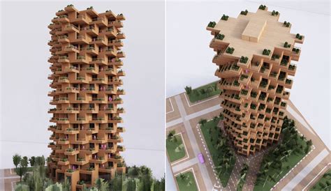 Tree Tower Toronto Concept Revealed By Penda Azure Magazine