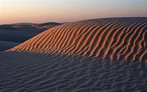 Download Wallpaper 3840x2400 Desert Sand Dunes Hills Landscape 4k