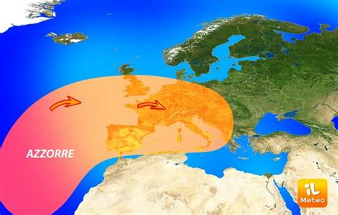 L Anticiclone Delle Azzorr E Un Area Di Alta Pressione Che Si Sviluppa Download Scientific