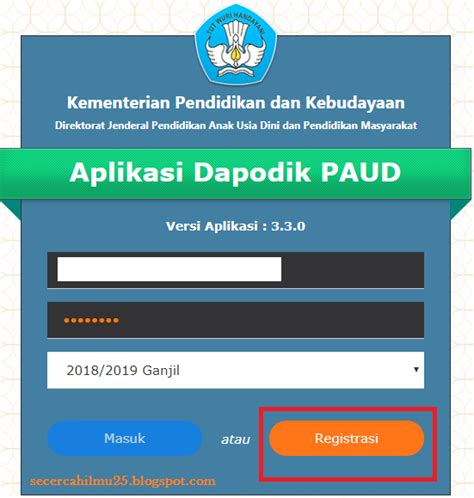 Prefill dapodik paud 2019 yang bisa anda unduh secara gratis dengan menekan tombol download yang ada pada tautan dibawah ini. Registrasi Dapodik Paud Online Apa Harus Unduh Prefil ...