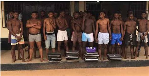 Nigerian Yahoo Boys Others Arrested In Ghana Laptops And Phones