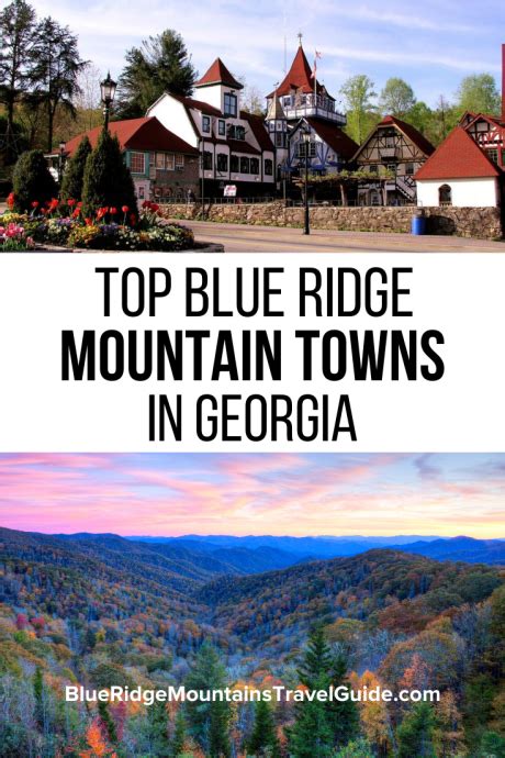 The Top 20 Blue Ridge Mountain Towns In Ga And Nc