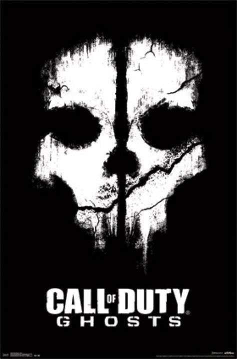 Call Of Duty Ghosts Skull Poster Print 24 X 36