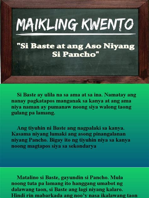 Maikling Kwento Pdf