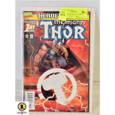 Marvel The Mighty Thor 1 Comic Variant Cover