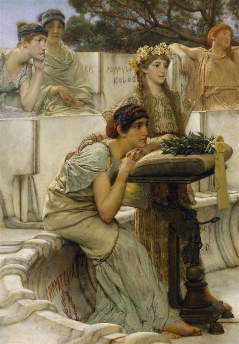 Didoofcarthagedetails From Sappho And Alcaeus By Sir Lawrence Alma Tadema 1881oil On