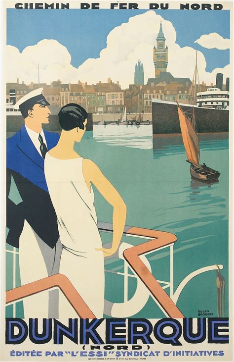 15 Beautiful French Art Deco Travel Posters By Roger Broders Flashbak