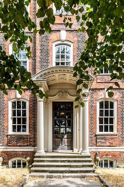The Front Door Of Rainham Hall In London This Beautiful Historic House