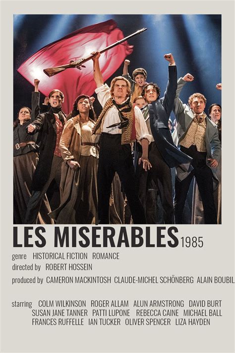 Les Miserables Musical Poster