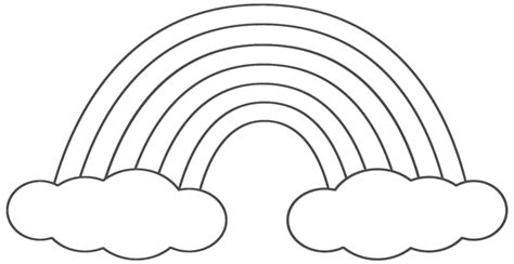 Dibujos del Arco Iris para colorear – WIKIPEKES