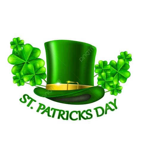 St Patricks Day Clipart Hd Png St Patricks Day Hat With Clover