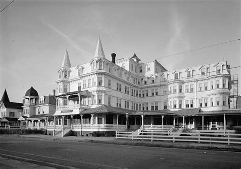 Colonial Hotel Cape May New Jersey Main Facade Oblique View Cape
