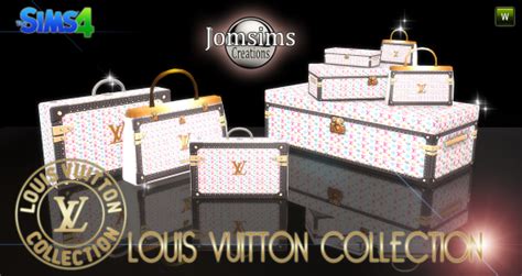 Sims 4 Ccs The Best Louis Vuitton Collection By Jomsims