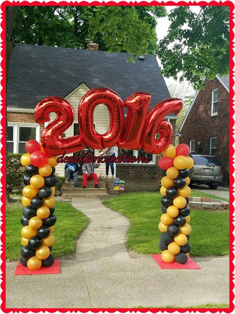 Balloon Arch Graduation Party Centerpieces Graduation Party Planning