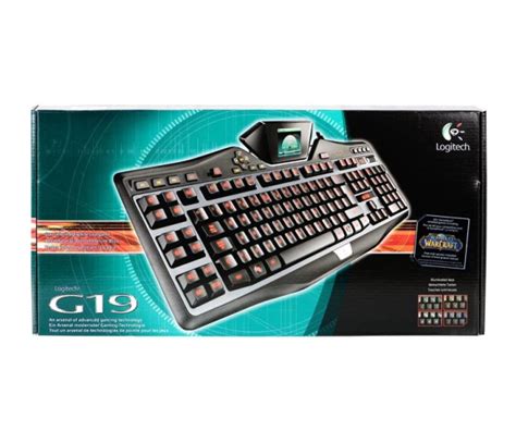 Logitech G19 Gaming Keyboard Czarna Usb Klawiatury Przewodowe Sklep