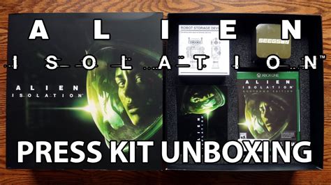 Alien Isolation Nostromo Ripley Edition Press Kit Unboxing And Review