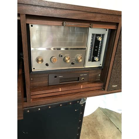 Vidaxl tv cabinet hifi stereo stand unit reclaimed teak wood/solid teak wood. Mid-Century Nutone 2200 Floating Stereo Cabinet | Chairish