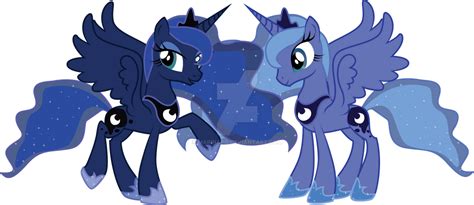 Princess Luna Colors S1 And S2 By Marinapg On Deviantart
