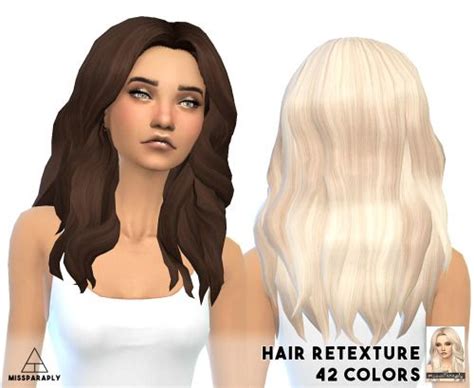 Sims 4 Clay Hair Cc