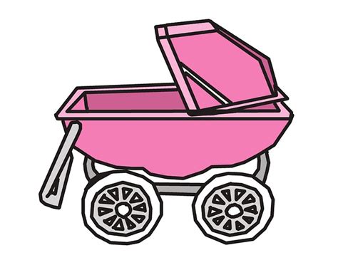 Gambar Stroller Bayi Kartun Clipart Best