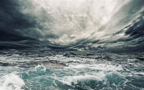 Stormy Ocean Wallpapers Wallpaper Cave